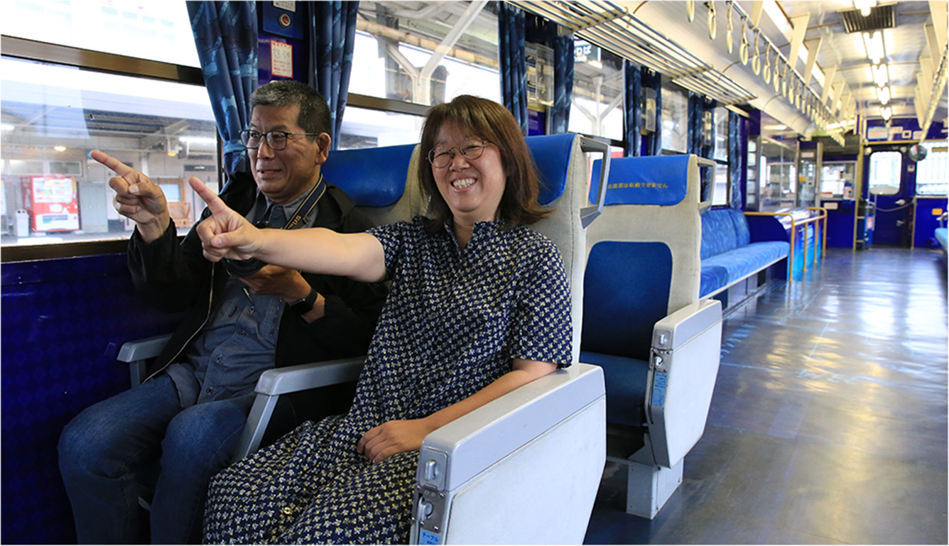 宇和島発車。鉄道ホビートレインの特等席で出発進行！